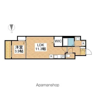 GRAND SOLEIL大須白川【7階】の間取り