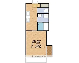 ときわ園【206号室】の間取り