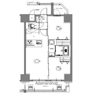S-RESIDENCE高岳ardent【4階】の間取り