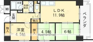 エスパシオ21【12階】の間取り