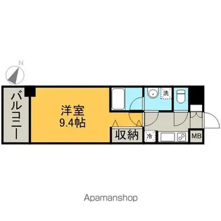 セノアタワー泉【8階】の間取り