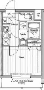 プレミアムキューブ川崎【2階】の間取り