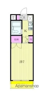 菱和パレス練馬【104号室】の間取り