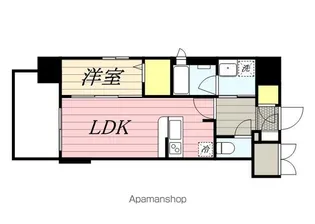 ネストピア県庁口駅前【4階】の間取り