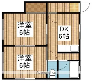 ソレイユ【202号室】の間取り