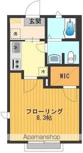 サンハイツ【201号室号室】の間取り