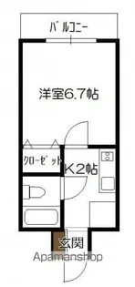 アクシス翠町【4階】の間取り