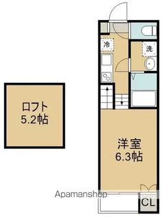 STATICE【1階】の間取り