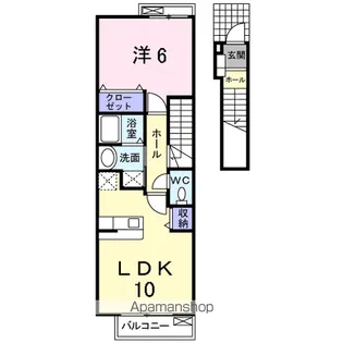 ルミエール【2階】の間取り
