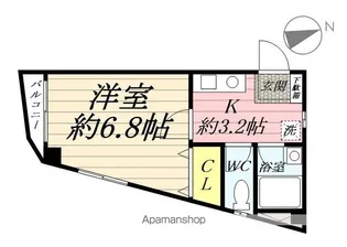 COMESTA【4階】の間取り