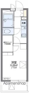 レオパレスNAORAI【3階】の間取り