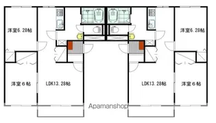 グレイスコートⅡ【1階】の間取り