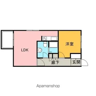 プライムアーバン市谷仲之町【3階】の間取り
