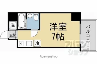 シリウス星の子【501RV号室】の間取り