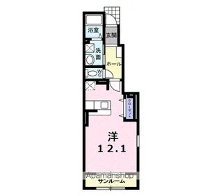 グランベル.ドゥ【1階】の間取り