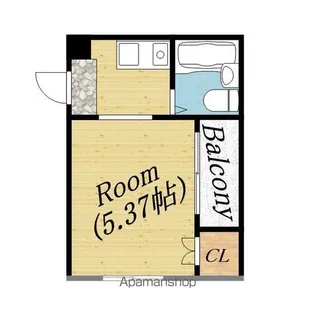 コレクション城北Ⅱ【2階】の間取り