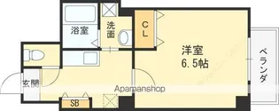 DAP梅田西【6階】の間取り