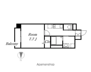 ブルームライフ八田駅前【8階】の間取り