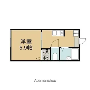 パークサイド守山【2階】の間取り