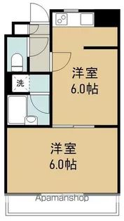 ロイヤルヒルズ成田町【5階】の間取り