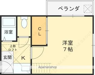 グリーンロゼ【3階】の間取り