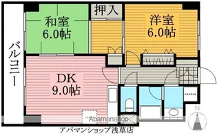 ヒル・イーストSS【2階】の間取り