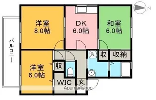 ソフィア横町 C棟【2階】の間取り