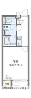 レオネクストSATUKI【106号室】の間取り