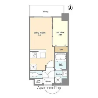 ドゥーエ青砥【5階】の間取り