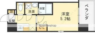 インザライフ 大阪EAST RESIDENCE【7階】の間取り