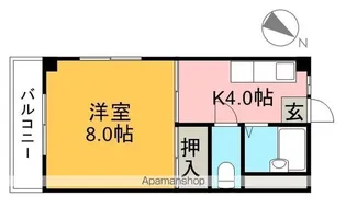 シェアハウス【3階】の間取り