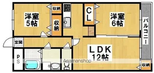 エルロード住吉5号館【4階】の間取り