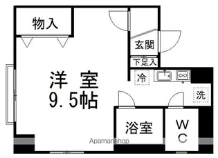 小菅木町ビル【2階】の間取り