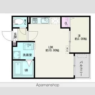 Jack daikoⅠ【3階】の間取り