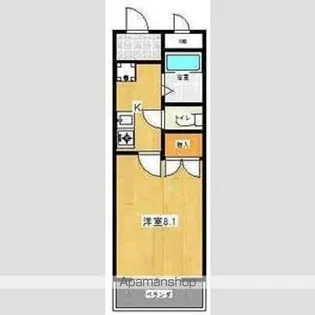 オアシス【1階】の間取り