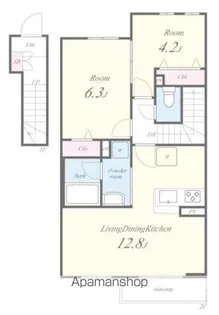 さくらスレーヌ【2階】の間取り
