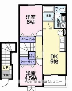 リバーサイドT&M【2階】の間取り