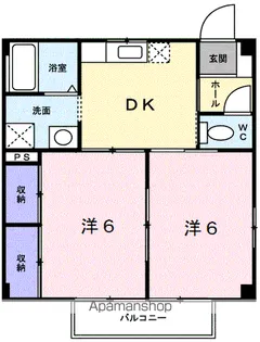 スカイメゾンⅢ【2階】の間取り