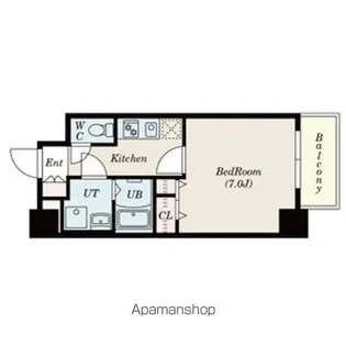 RESIDENCIA御器所【8階】の間取り