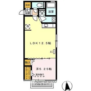 ジェネス【2階】の間取り