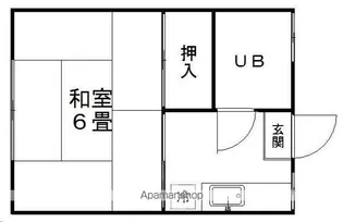 カルチェハイツ【2階】の間取り