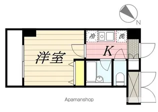神奈川県横浜市中区日ノ出町1丁目【マンション】の間取り