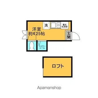 フレシール笹塚B棟【-1階】の間取り