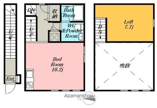 コレクション名駅西【2階】の間取り