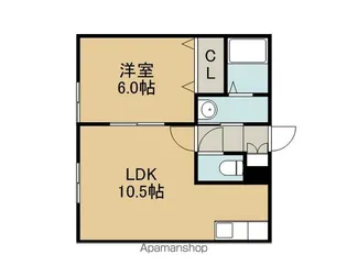 ガーデンローズ【2階】の間取り
