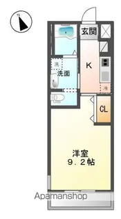 コモド【1階】の間取り