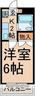 セントラルムサシ【3階】の間取り