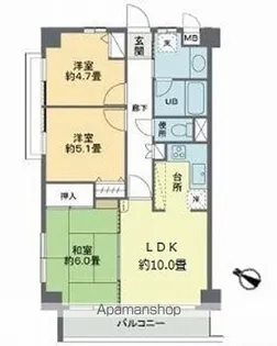 石川ビル【2階】の間取り