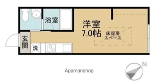 カメリア己斐西【1階】の間取り