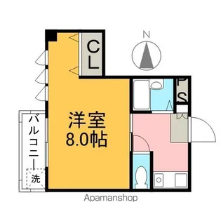 なかむらビル【4階】の間取り